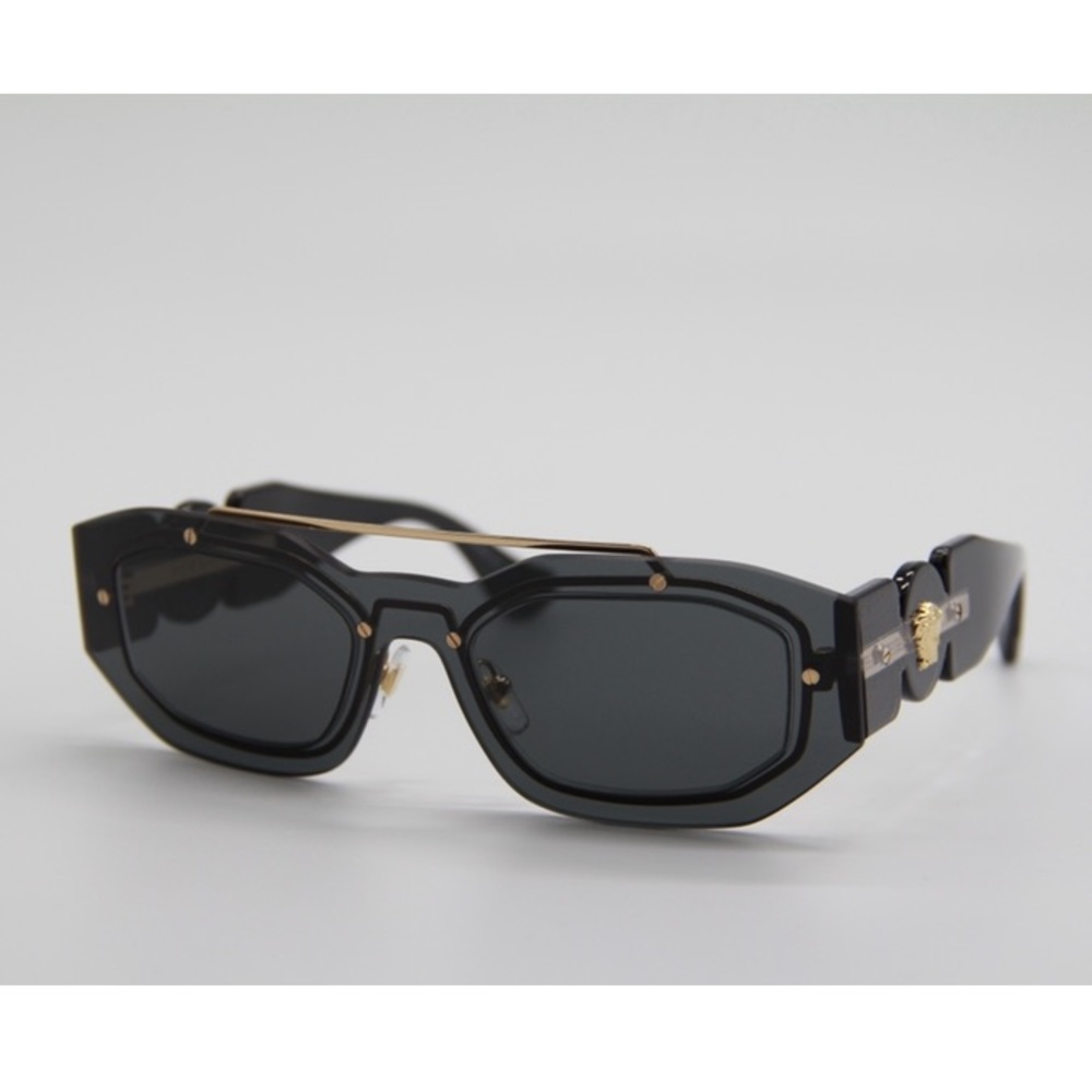 NEW VERSACE MEDUSA VE2235 1002/87 SUNGLASSES VERSACE VE 2235 DARK GREY - Picture 4 of 11